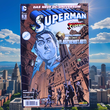 Superman 5 New 52 Panini Comic 2012 Rags Morales | Hoppla-Stuff